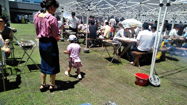 【江東区】お台場・都会の農園　バーベキュー広場で子連れバーベキューをしてきました